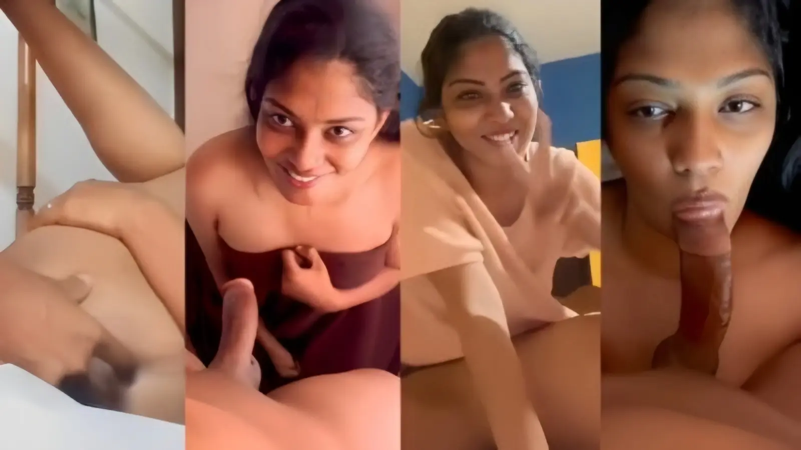Horny Tamil Girl Giving Blowjob and Sex Video