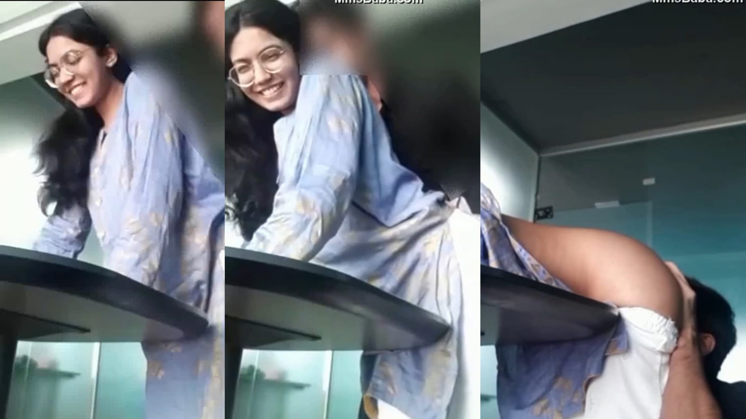 Beautiful Chashmish Girl Hard Standing Sex With Boyfriend
