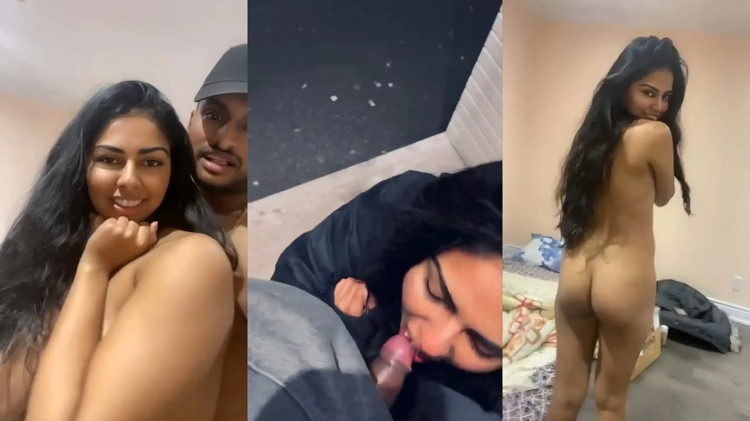 Very Hot Desi Girlfriend Enjoying In Hotel Giving Blowjob